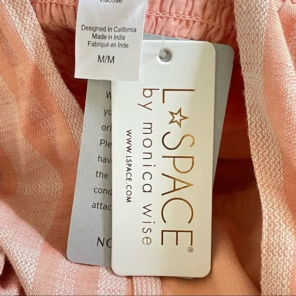 L Space Capistrano stripe Jumper jumpsuits 
Size medium - Picture 11 of 14